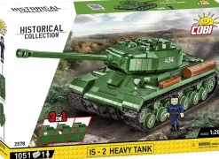 Cobi: World War II - IS-2 Heavy Tank 3-in-1 Historical Collection 1/28th Scale Building Block Construction Set (1051 Pieces)