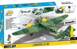 Cobi: World War II - Junkers JU-88 A-4 Dive Bomber Plane Historical Collection 1/32 Scale Building Block Construction Set (1160 Pieces)