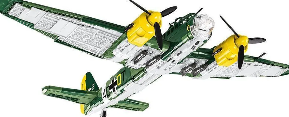 Cobi: World War II - Junkers JU-88 A-4 Dive Bomber Plane Historical Collection 1/32 Scale Building Block Construction Set (1160 Pieces)
