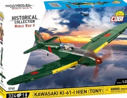 Cobi: World War II - Kawasaki Ki-61-I-Hien (Tony) Historical Collection 1/32 Scale Building Block Construction Set (324 Pieces)