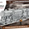 Cobi: World War II - Kriegslokomotive Baureihe 52 Steam Locomotive Train Historical Collection 1/35th Scale Building Block Construction Set (2476 Pieces)