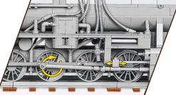 Cobi: World War II - Kriegslokomotive Baureihe 52 Steam Locomotive Train Historical Collection 1/35th Scale Building Block Construction Set (2476 Pieces)