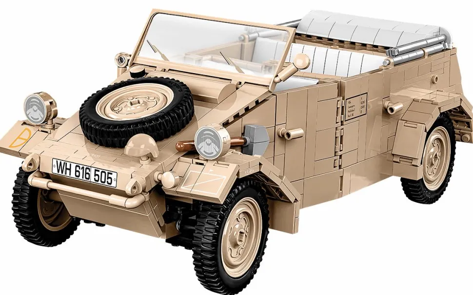 Cobi: World War II - Kubelwagen TYP 82 Historical Collection 1/12th Scale Building Block Construction Set (1326 Pieces)