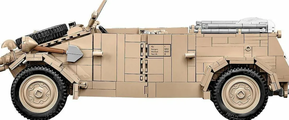 Cobi: World War II - Kubelwagen TYP 82 Historical Collection 1/12th Scale Building Block Construction Set (1326 Pieces)