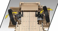 Cobi: World War II - Kubelwagen TYP 82 Historical Collection 1/12th Scale Building Block Construction Set (1326 Pieces)