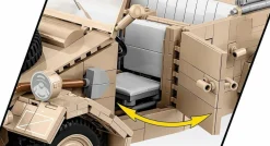 Cobi: World War II - Kubelwagen TYP 82 Historical Collection 1/12th Scale Building Block Construction Set (1326 Pieces)