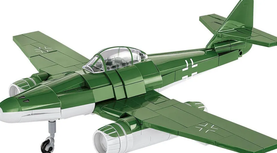 Cobi: World War II - Messerschmitt ME 262 Fighter Bomber Plane Historical Collection 1/48th Scale Building Block Construction Set (250 Pieces)