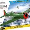 Cobi: World War II - P-47 Thunderbolt Fighter Plane Historical Collection 1/32 Scale Building Block Construction Set (477 Pieces)
