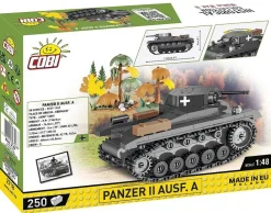 Cobi: World War II - Panzer II Ausf. A Tank Historical Collection 1/48th Scale Building Block Construction Set (250 Pieces)