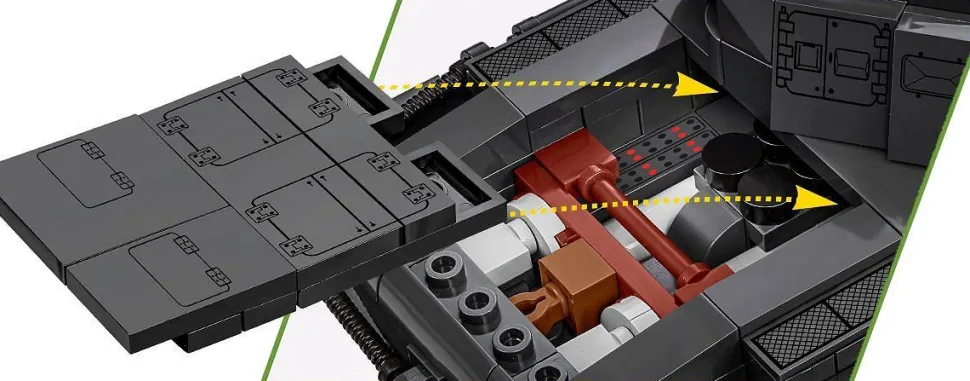 Cobi: World War II - Panzer III Ausf. J 2-in-1 Tank Historical Collection 1/35th Scale Building Block Construction Set (590 Pieces)