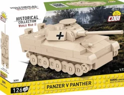 Cobi: World War II - Panzer V Panther Tank Historical Collection 1/72 Scale Building Block Construction Set (126 Pieces)