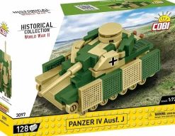 Cobi: World War II - Panzer IV Ausf. J Tank Historical Collection 1/72 Scale Building Block Construction Set (128 Pieces)