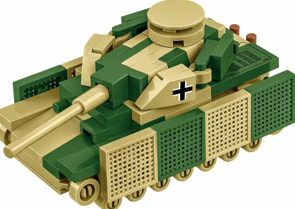 Cobi: World War II - Panzer IV Ausf. J Tank Historical Collection 1/72 Scale Building Block Construction Set (128 Pieces)