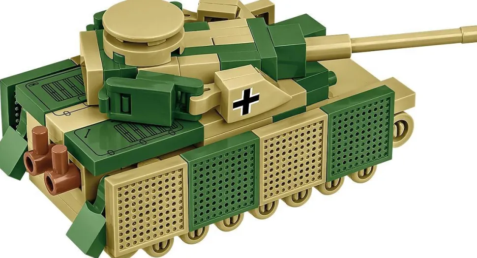 Cobi: World War II - Panzer IV Ausf. J Tank Historical Collection 1/72 Scale Building Block Construction Set (128 Pieces)
