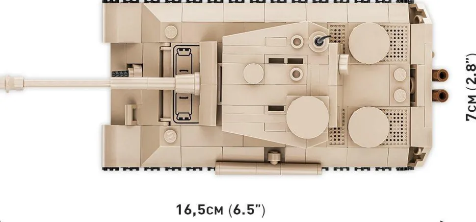 Cobi: World War II - Panzer v Panther Ausf.G Tank Construction Set (298 pieces)