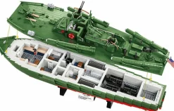 Cobi: World War II - Patrol Torpedo Boat PT-1 1/35th Scale Construction Set (3726 Pieces)