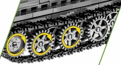 Cobi: World War II - Sd.Kfz.7 Half-Track Historical Collection 1/35th Scale Building Block Construction Set (439 Pieces)