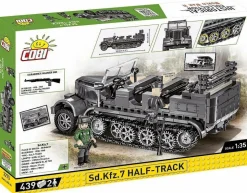 Cobi: World War II - Sd.Kfz.7 Half-Track Historical Collection 1/35th Scale Building Block Construction Set (439 Pieces)