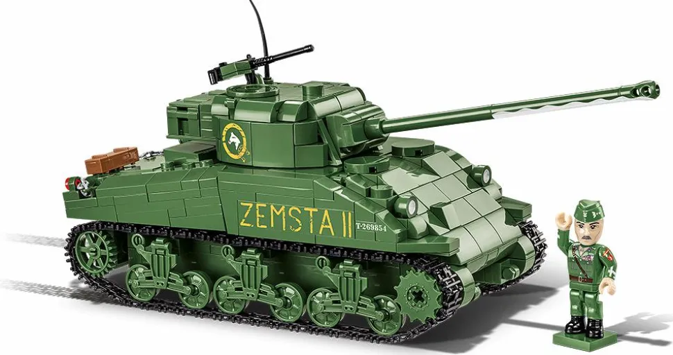 Cobi: World War II - Sherman IC Firefly Hybrid Tank Historical Collection 1/35th Scale Building Block Construction Set (600 Pieces)