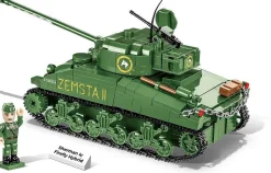 Cobi: World War II - Sherman IC Firefly Hybrid Tank Historical Collection 1/35th Scale Building Block Construction Set (600 Pieces)