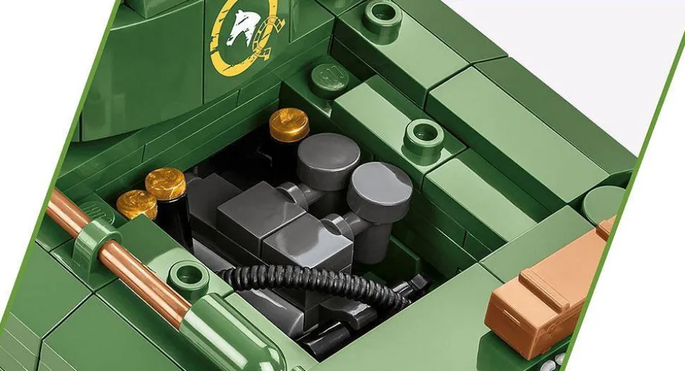 Cobi: World War II - Sherman IC Firefly Hybrid Tank Historical Collection 1/35th Scale Building Block Construction Set (600 Pieces)