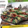 Cobi: World War II - Sturmgeschutz IV (Sd.Kfz.167) Tank Historical Collection 1/28th Scale Building Block Construction Set (952 Pieces)