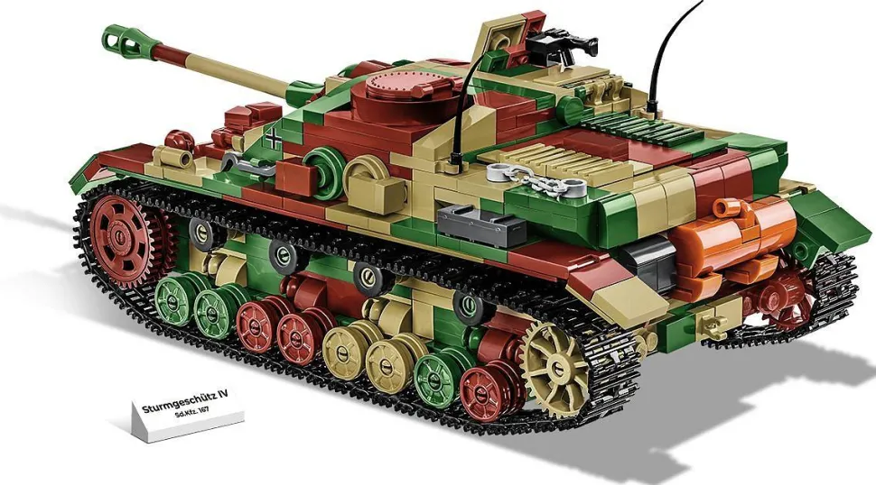 Cobi: World War II - Sturmgeschutz IV (Sd.Kfz.167) Tank Historical Collection 1/28th Scale Building Block Construction Set (952 Pieces)