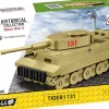 Cobi: World War II - Tiger I 131 Tiger Tank Historical Collection 1/72 Scale Building Block Construction Set (144 Pieces)
