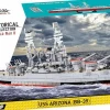 Cobi: World War II - USS Arizona (BB-39) Battleship Historical Collection 1/300th Scale Building Block Construction Set (2046 Pieces)