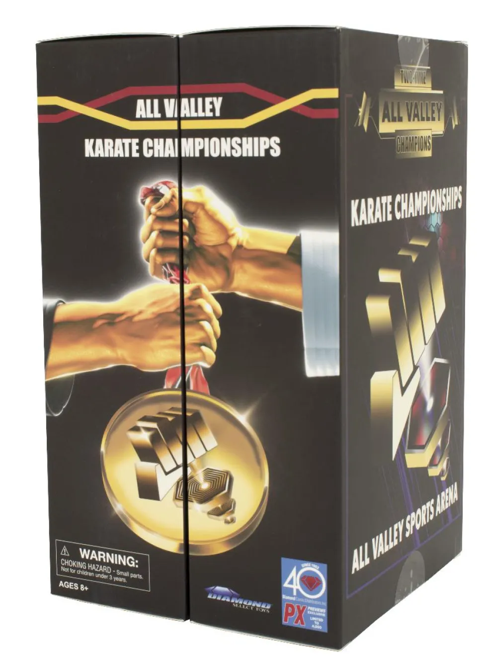 Cobra Kai - All Valley Champions Johnny Lawrence & Daniel LaRusso 7” Action Figure 2-Pack (PX Previews Exclusive)
