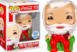 Coca-Cola - Coca-Cola Santa in Chair Pop! Vinyl Figure (Funko / Popcultcha Exclusive)