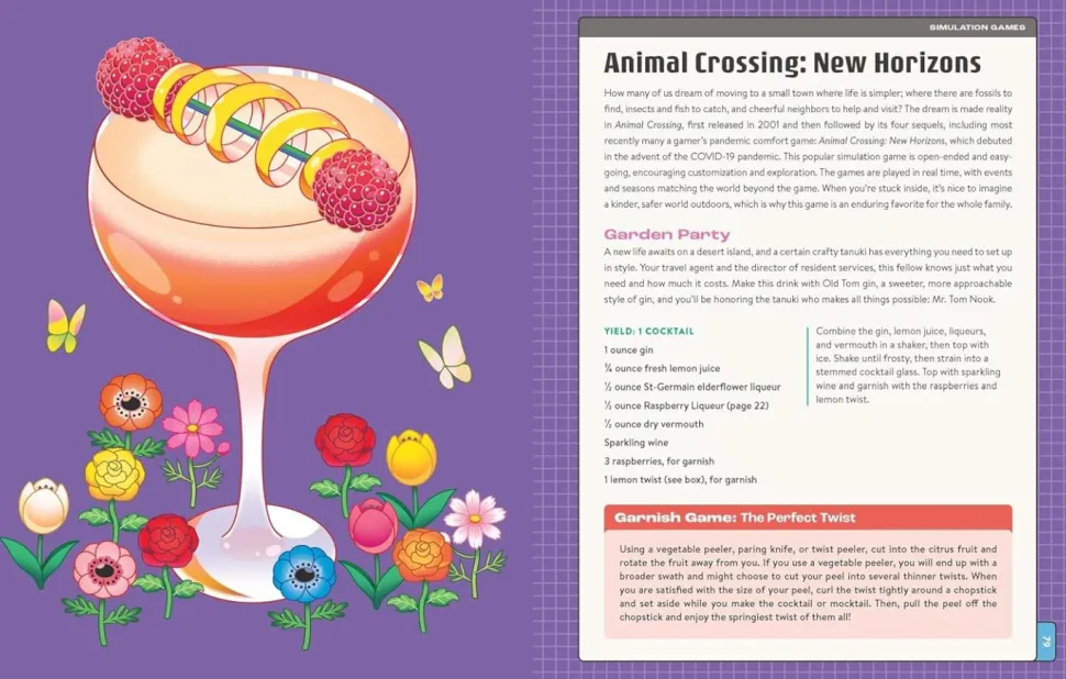 Cocktails and Consoles: 75 Video Game-Inspired Drinks to Level Up Your Game Night Hardcover Book