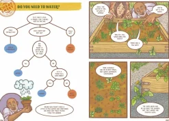 Comic Book Guide to Growing Food by Joseph Tychonievich Paperback Book