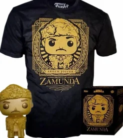 Coming to America - Prince Akeem Gold Pop! Vinyl Figure & T-Shirt Box Set