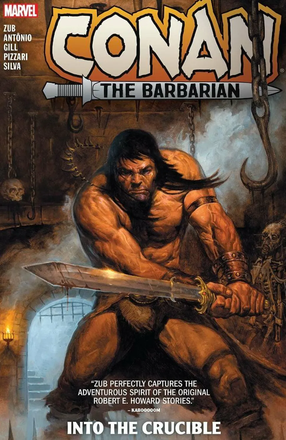 Conan - Conan the Barbarian by Jim Zub Volume 01 Into the Crucible Trade Paperback Book