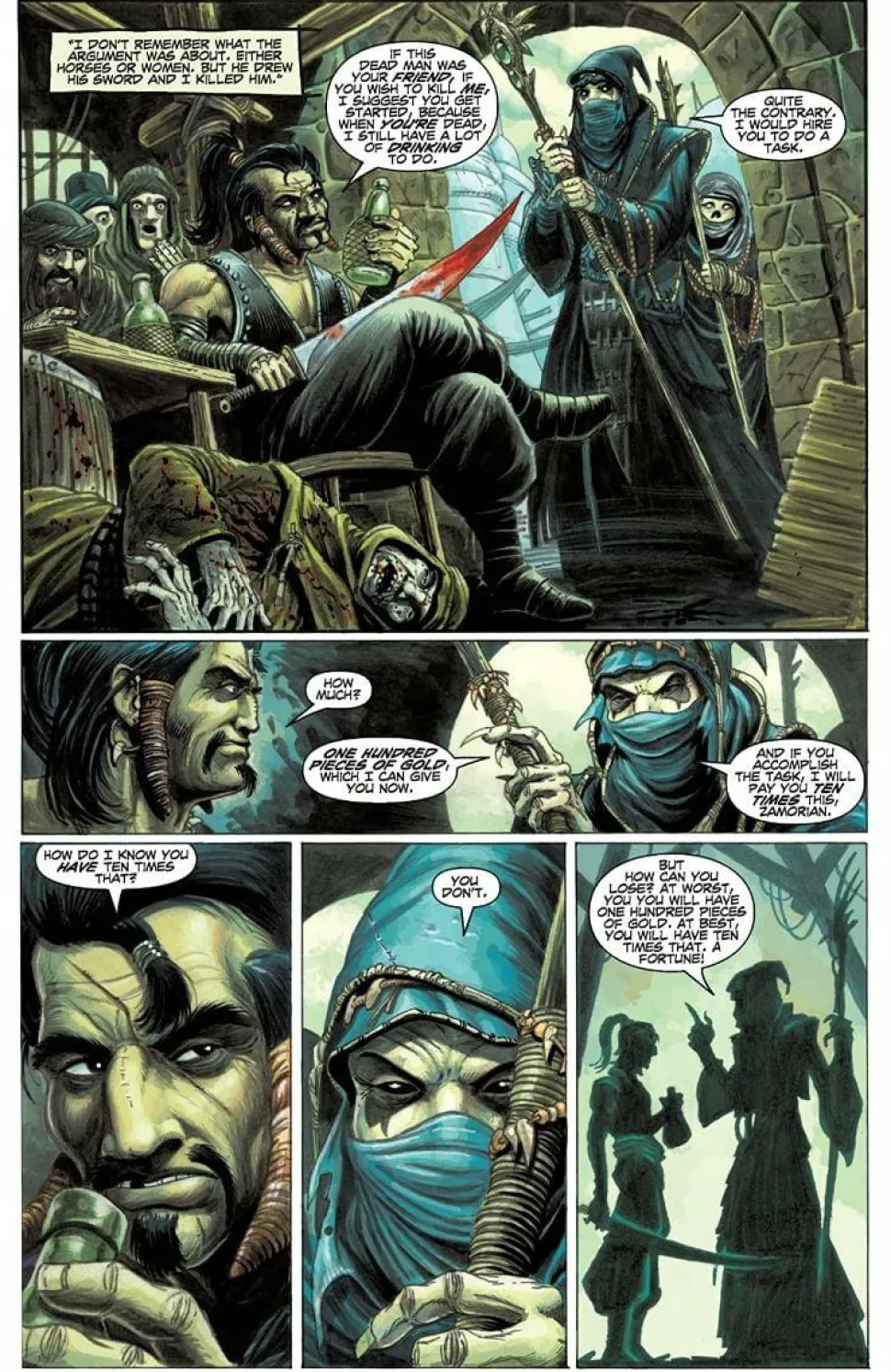Conan - The Songs of the Dead and Other Stories Trade Paperback Book