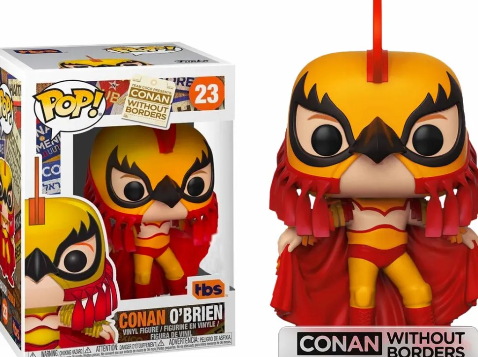 Conan O'Brien - Conan as Luchador Pop! Vinyl Figure
