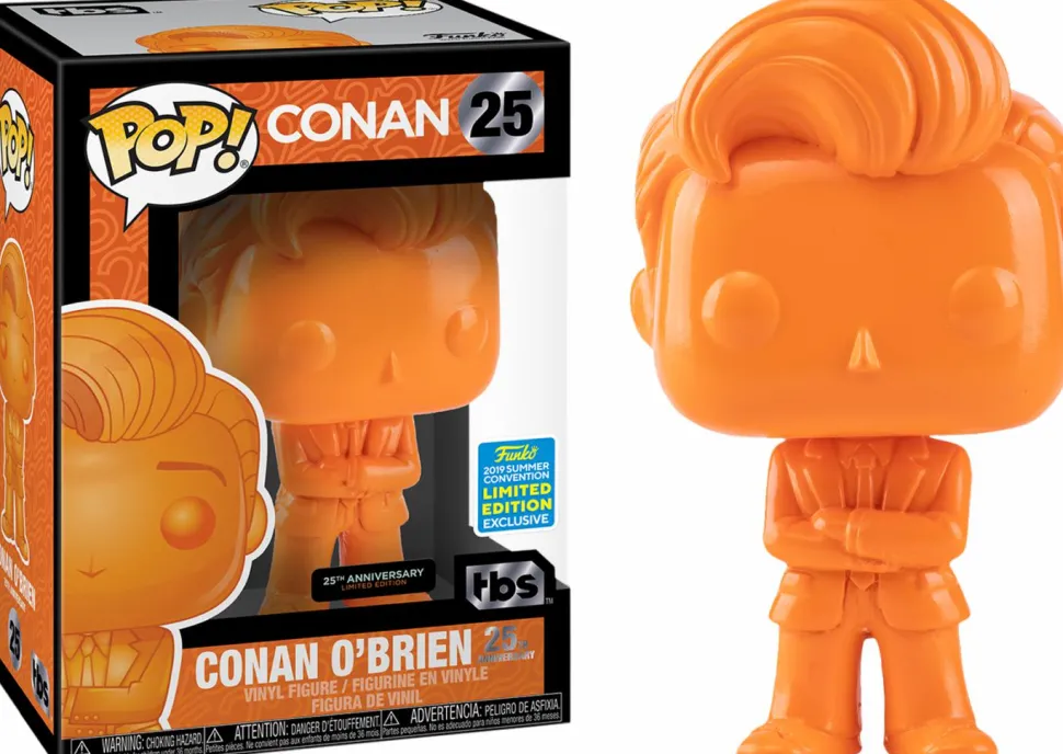Conan O'Brien - Conan O'Brien Team Coco Orange Pop! Vinyl Figure (2019 Summer Convention Exclusive)