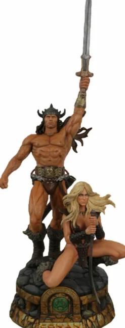 Conan the Barbarian (1982) - Conan with Atlantean Sword Static Six 1/6th Scale Statue