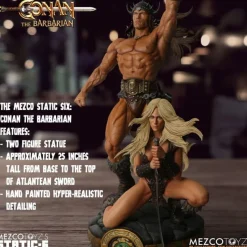Conan the Barbarian (1982) - Conan with Atlantean Sword Static Six 1/6th Scale Statue