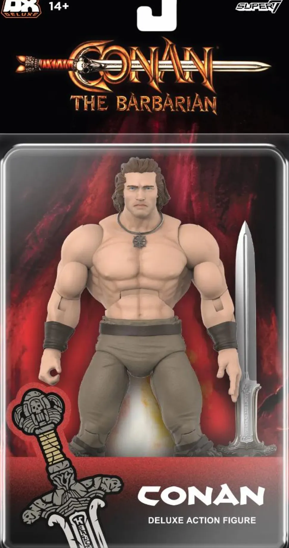Conan the Barbarian (1982) - Conan (Iconic Pose) Deluxe 7" Scale Action Figure