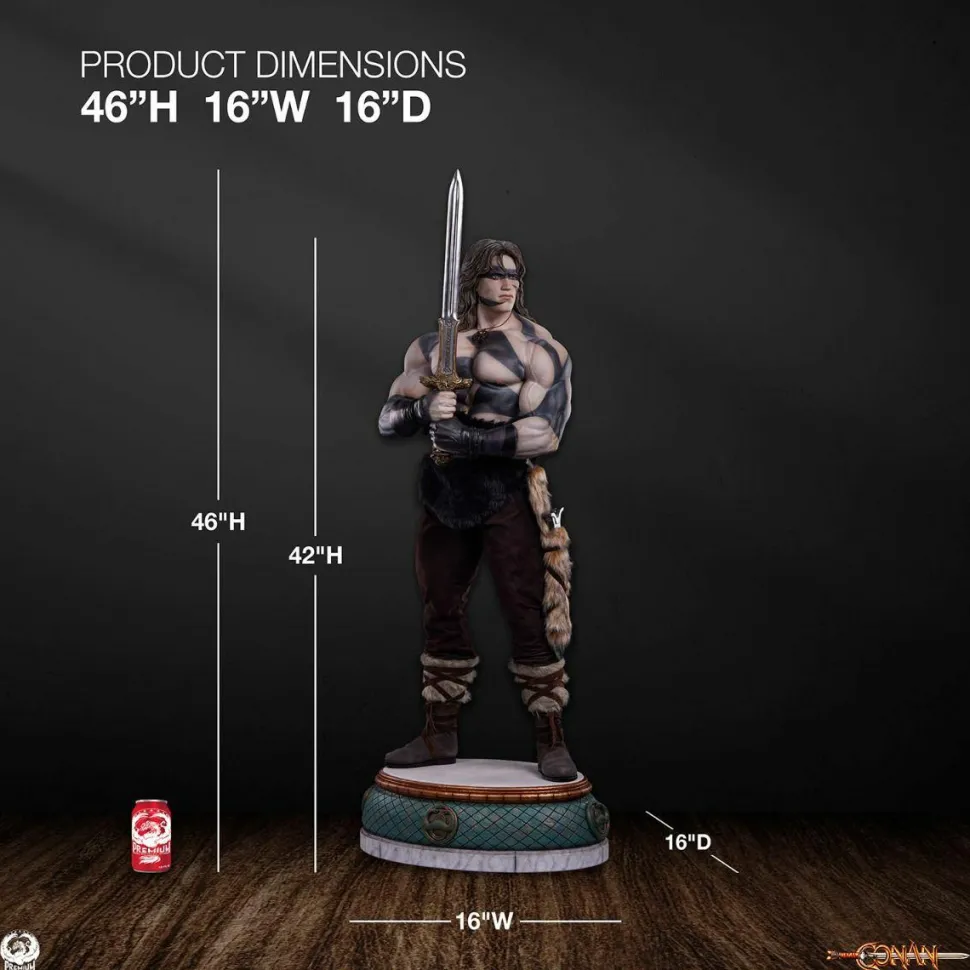 Conan the Barbarian (1982) - Conan the Barbarian Warpaint Edition Elite Series 1/2 Scale Statue