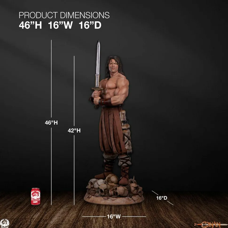 Conan the Barbarian (1982) - Conan the Barbarian Elite Series 1/2 Scale Statue