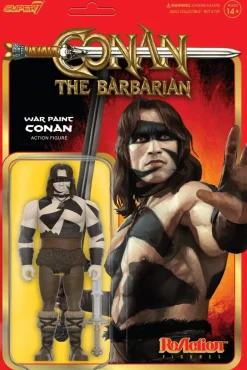 Conan the Barbarian (1982) - Conan (War Paint) ReAction 3.75" Action Figure (Wave 2)