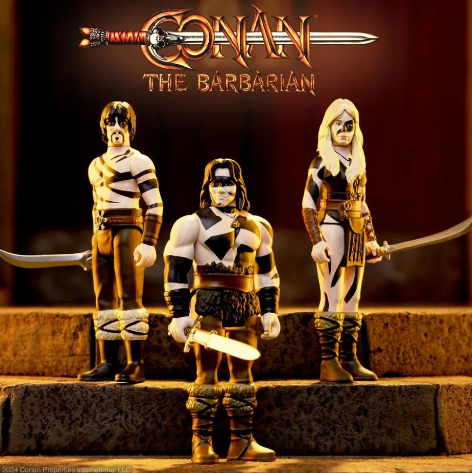Conan the Barbarian (1982) - Subotai (War Paint) ReAction 3.75" Action Figure (Wave 2)