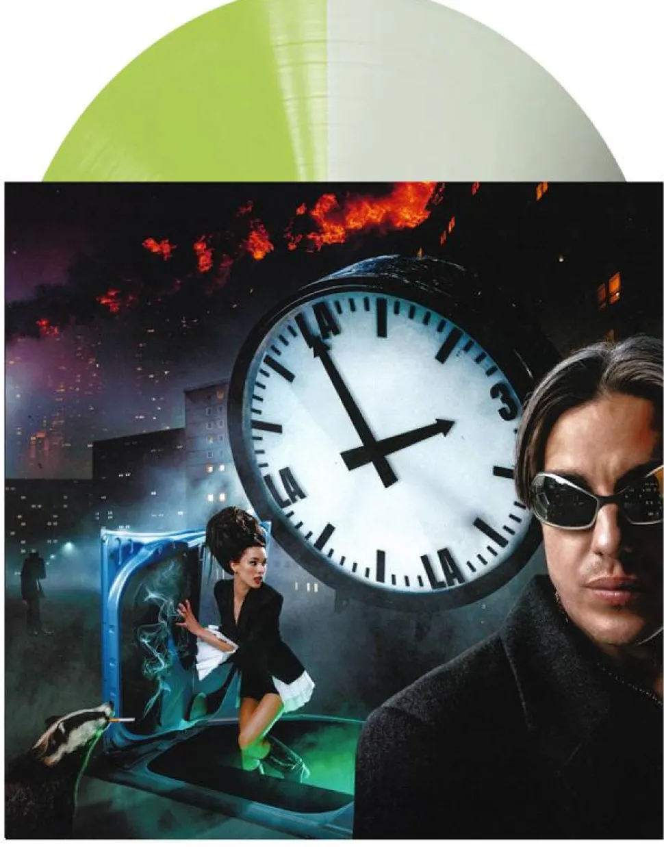 Confidence Man - 3AM (LA LA LA) LP Vinyl Record (Glow in the Dark Vinyl)