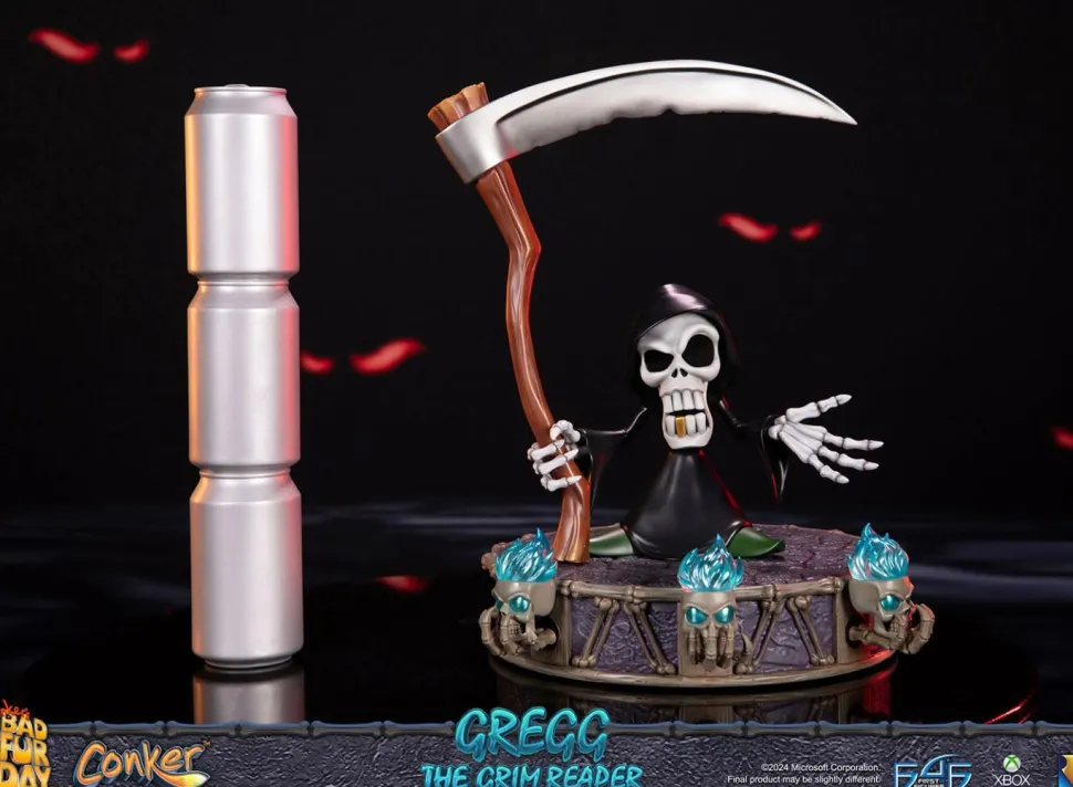 Conker's Bad Fur Day - Gregg, the Grim Reaper 14" Statue