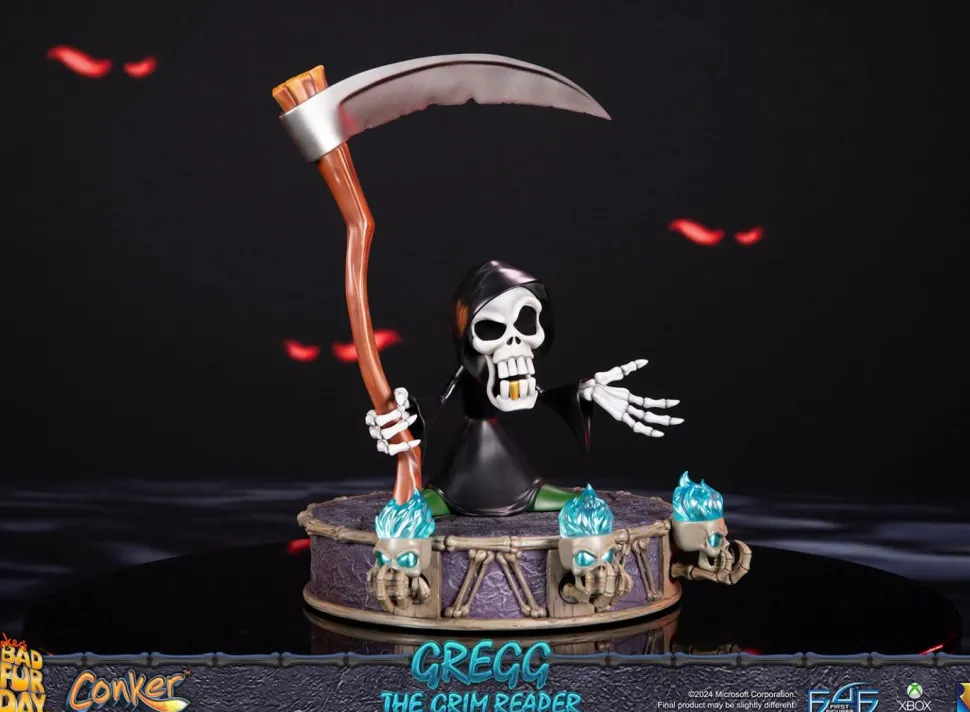 Conker's Bad Fur Day - Gregg, the Grim Reaper 14" Statue