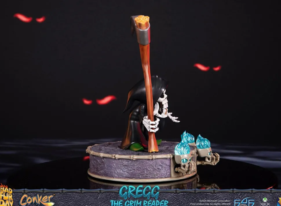 Conker's Bad Fur Day - Gregg, the Grim Reaper 14" Statue