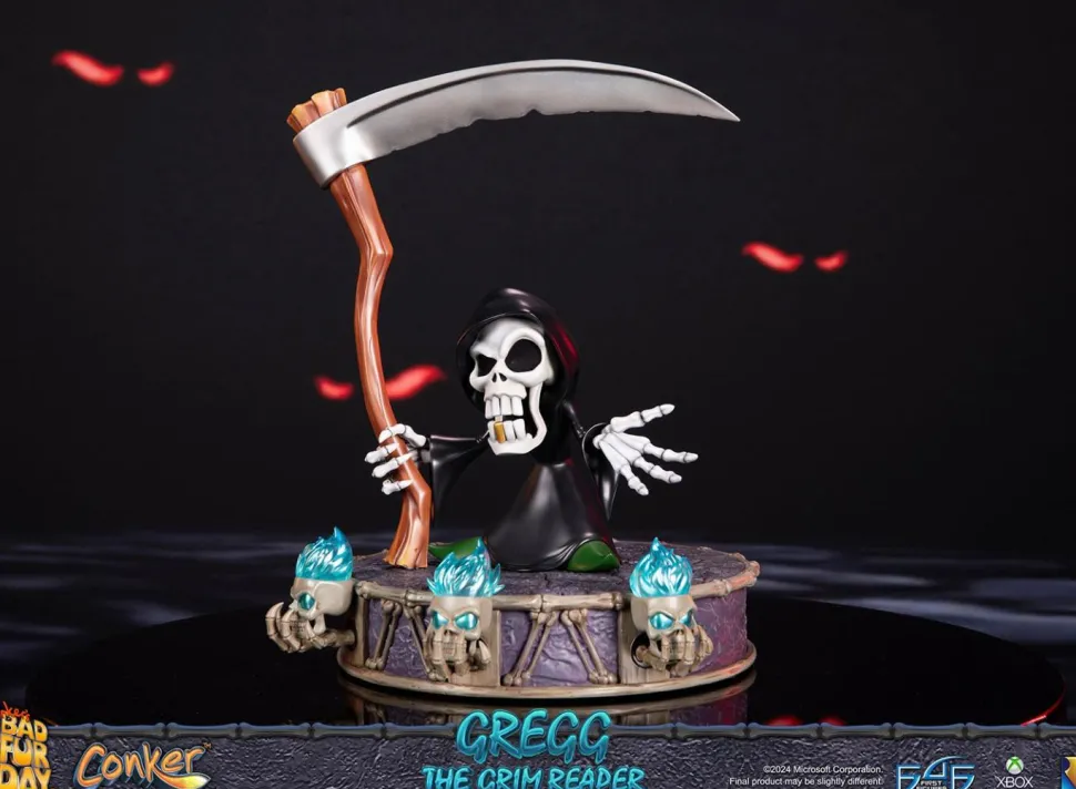 Conker's Bad Fur Day - Gregg, the Grim Reaper 14" Statue